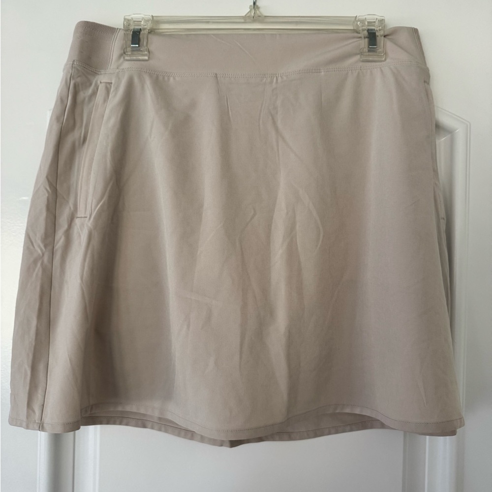 Athleta Women's Mini Skirt in Light Tan